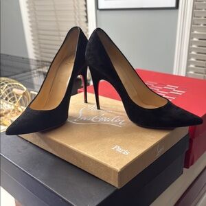 Christian Louboutin Black Stiletto Heels